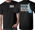 Delaware is a better place with you in it t-shirt