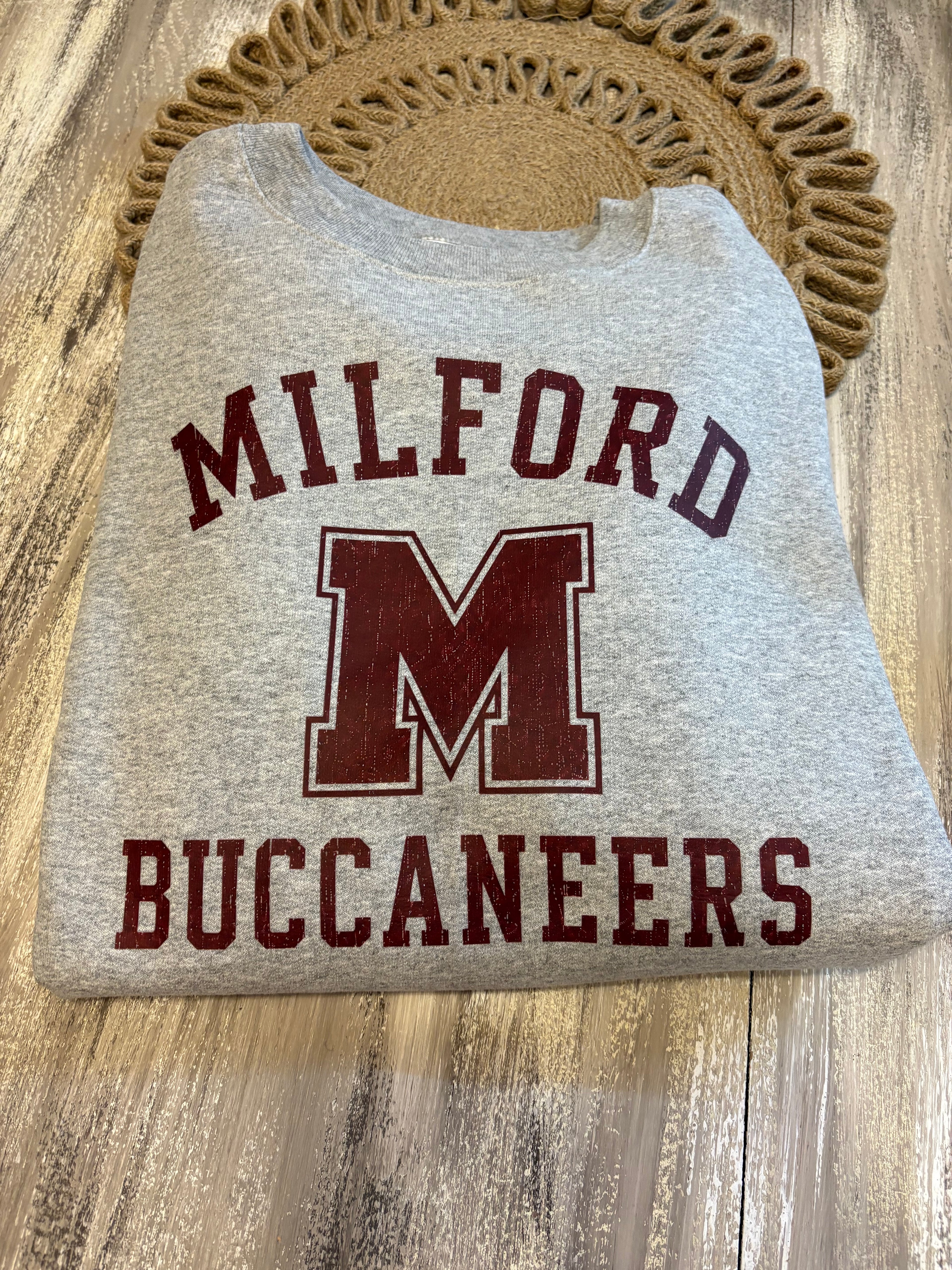 Milford Buccaneers Crewneck Sweatshirt