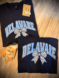Dalmatian Bow Delaware Crewneck Sweatshirt