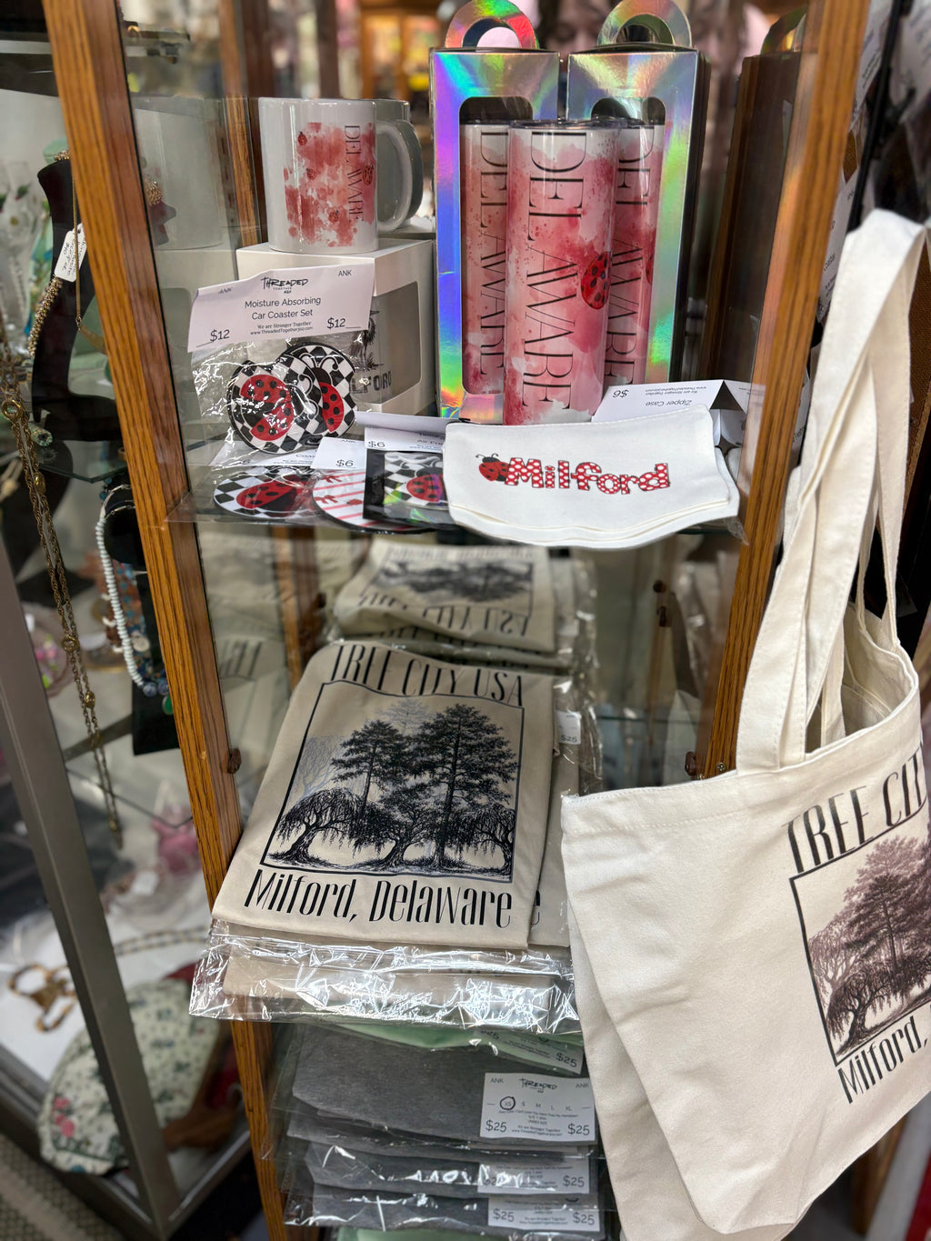 Tree City USA Milford Delaware Tote Bag