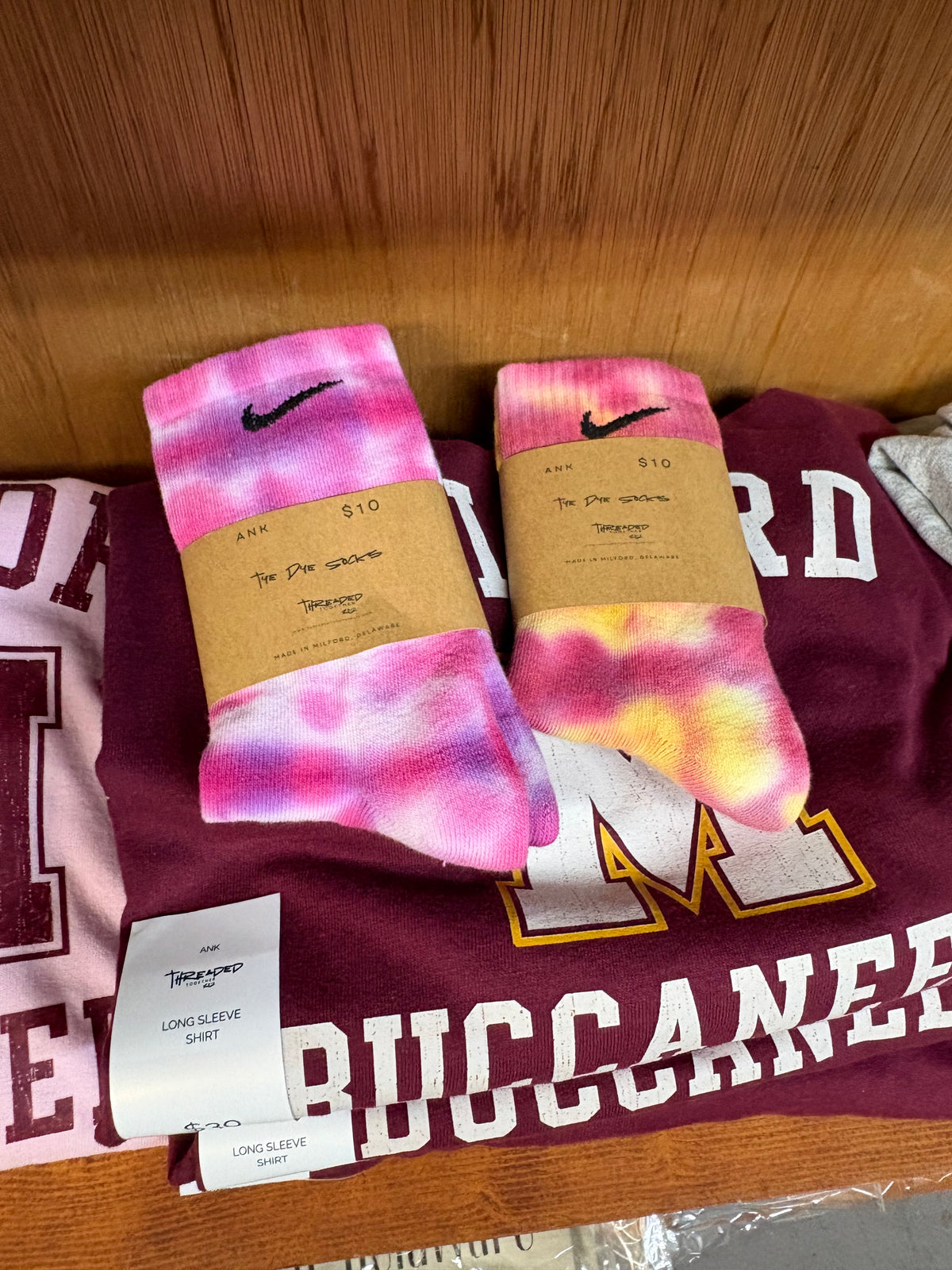 Tie-Dyed Nike Socks