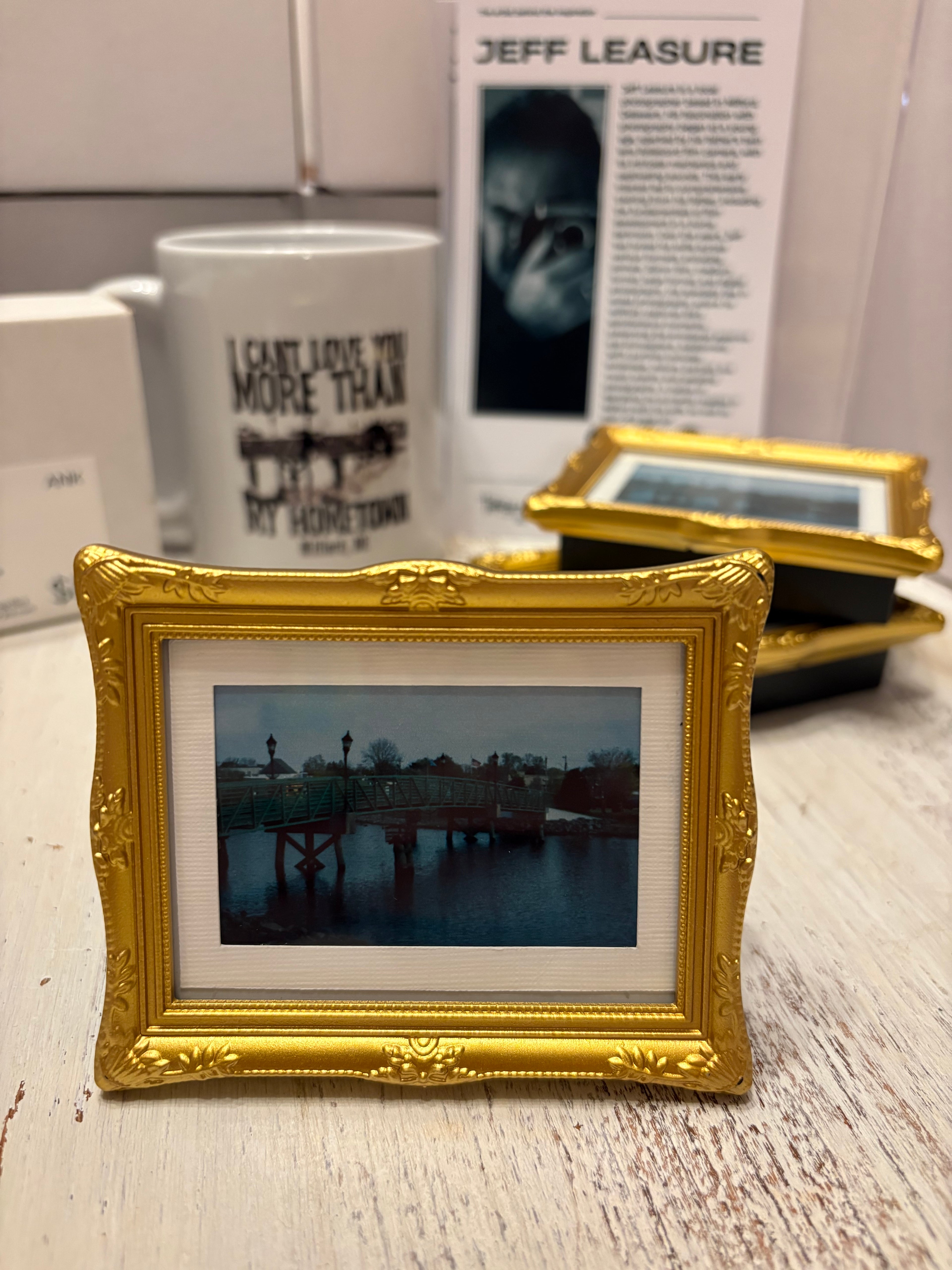 Gold Photo Frame Fridge Magnet Photo by – Jeff Leasure