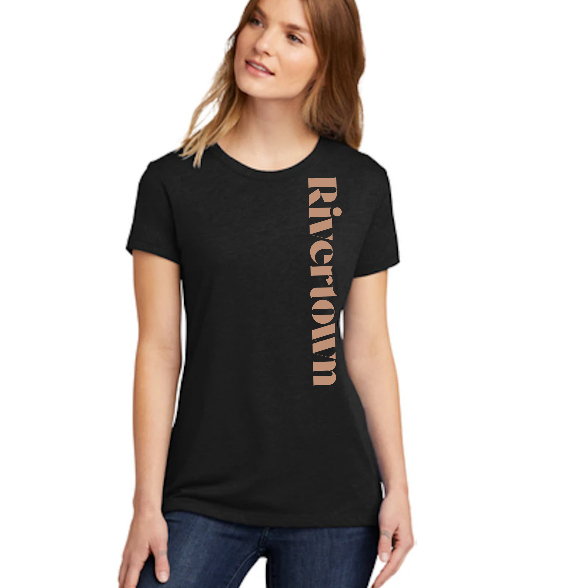 Women's Rivertown T-Shirt - Black