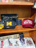 Milford Themed Maroon SnapBack trucker hat