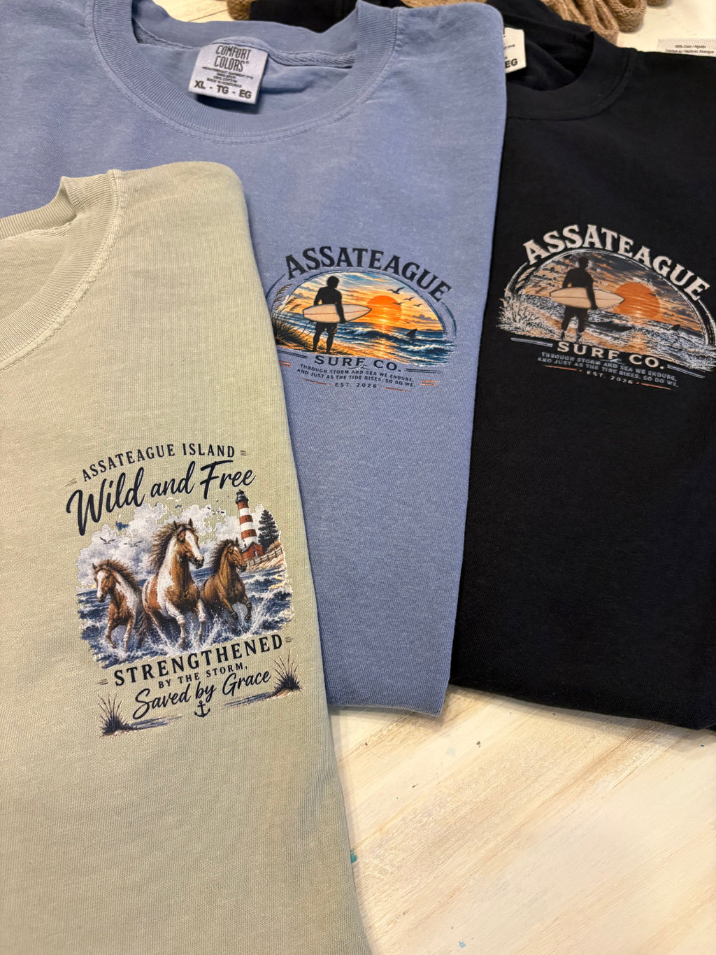 Assateague Island Strengthened by the Storm T-shirt