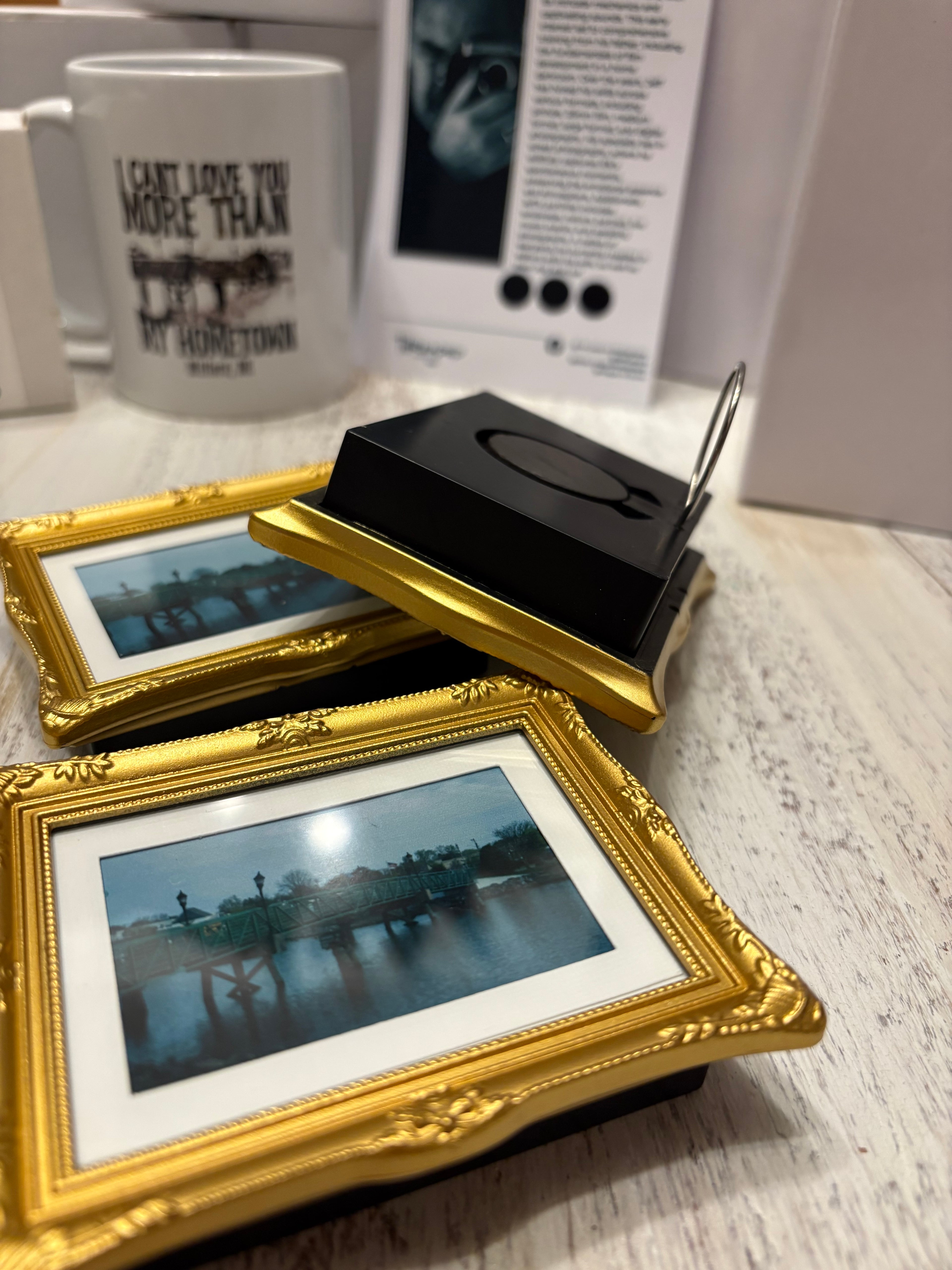 Gold Photo Frame Fridge Magnet Photo by – Jeff Leasure