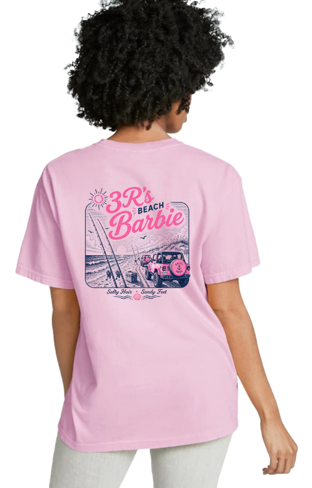 3Rs Beach Barbie Comfort Colors T-Shirt