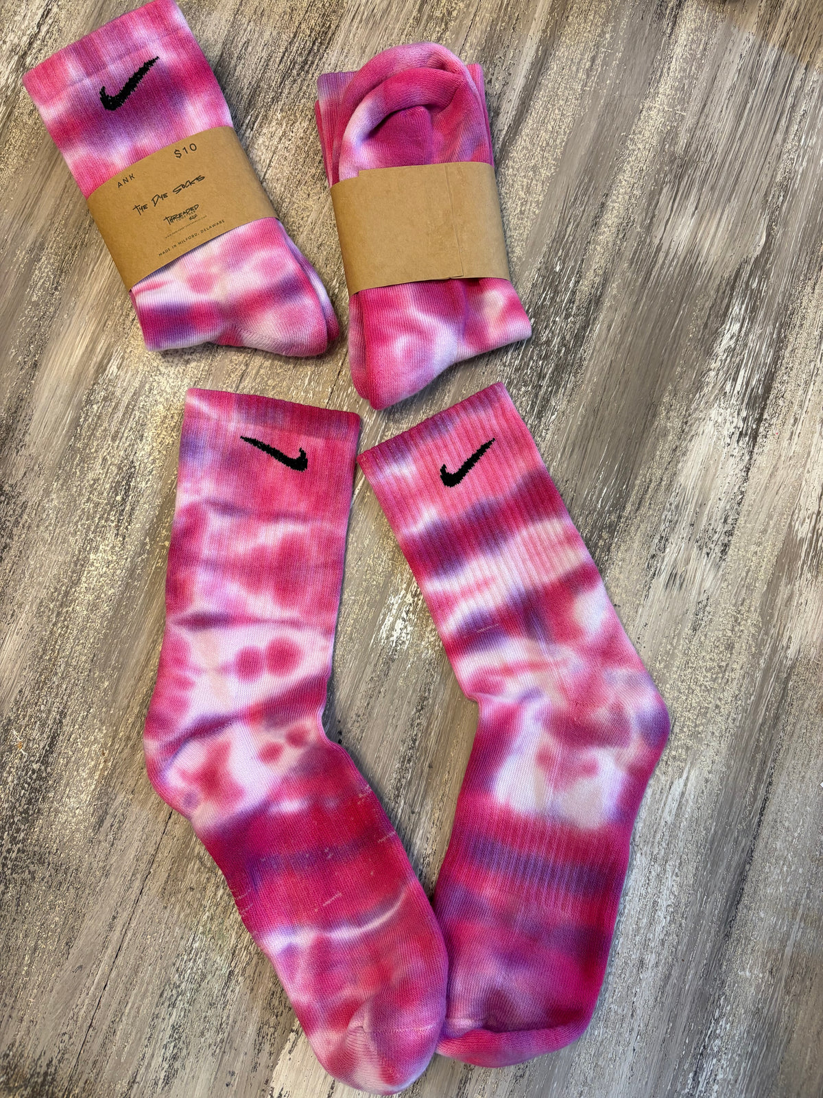 Tie-Dyed Nike Socks