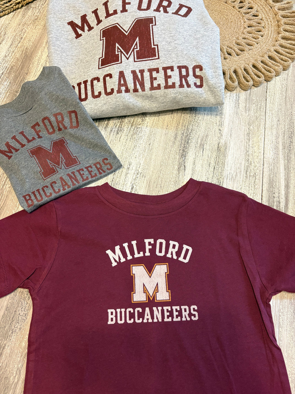 Milford Buccaneers Toddler & Youth T-Shirt