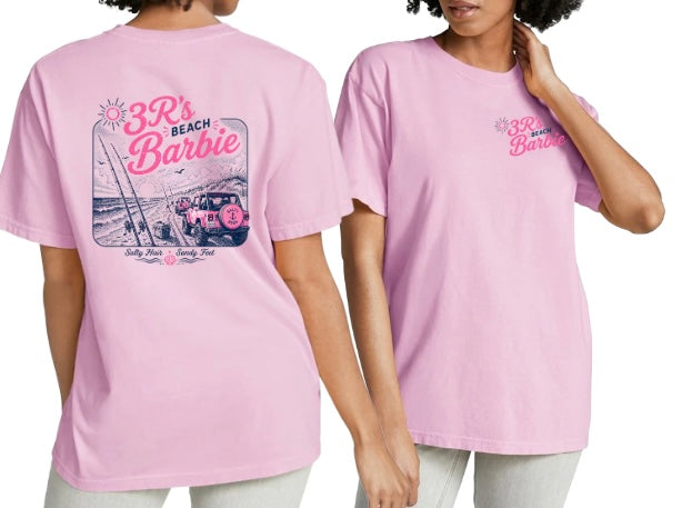 3Rs Beach Barbie Comfort Colors T-Shirt