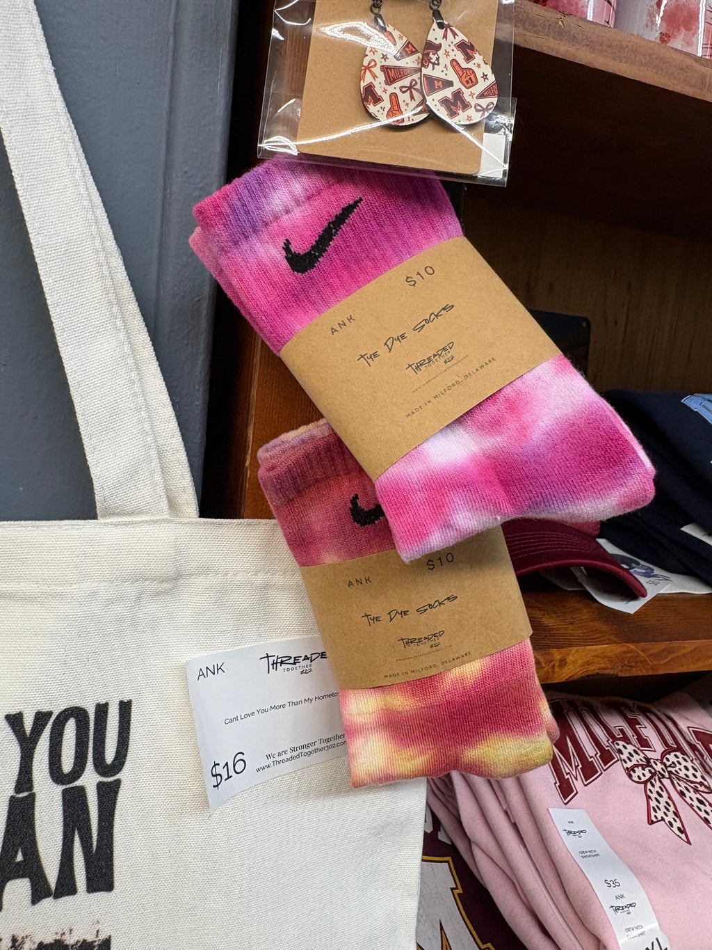 Tie-Dyed Nike Socks