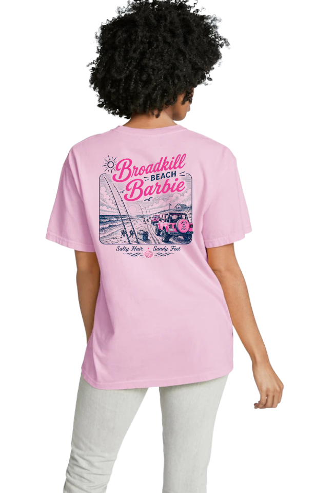 Broadkill Beach Barbie Comfort Colors T-Shirt